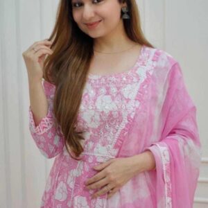 pink stytlish suit for women and girls