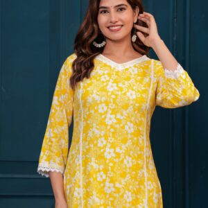 yellow stylish suit for women and girls