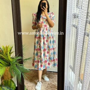 white anarkali gown for women and girls